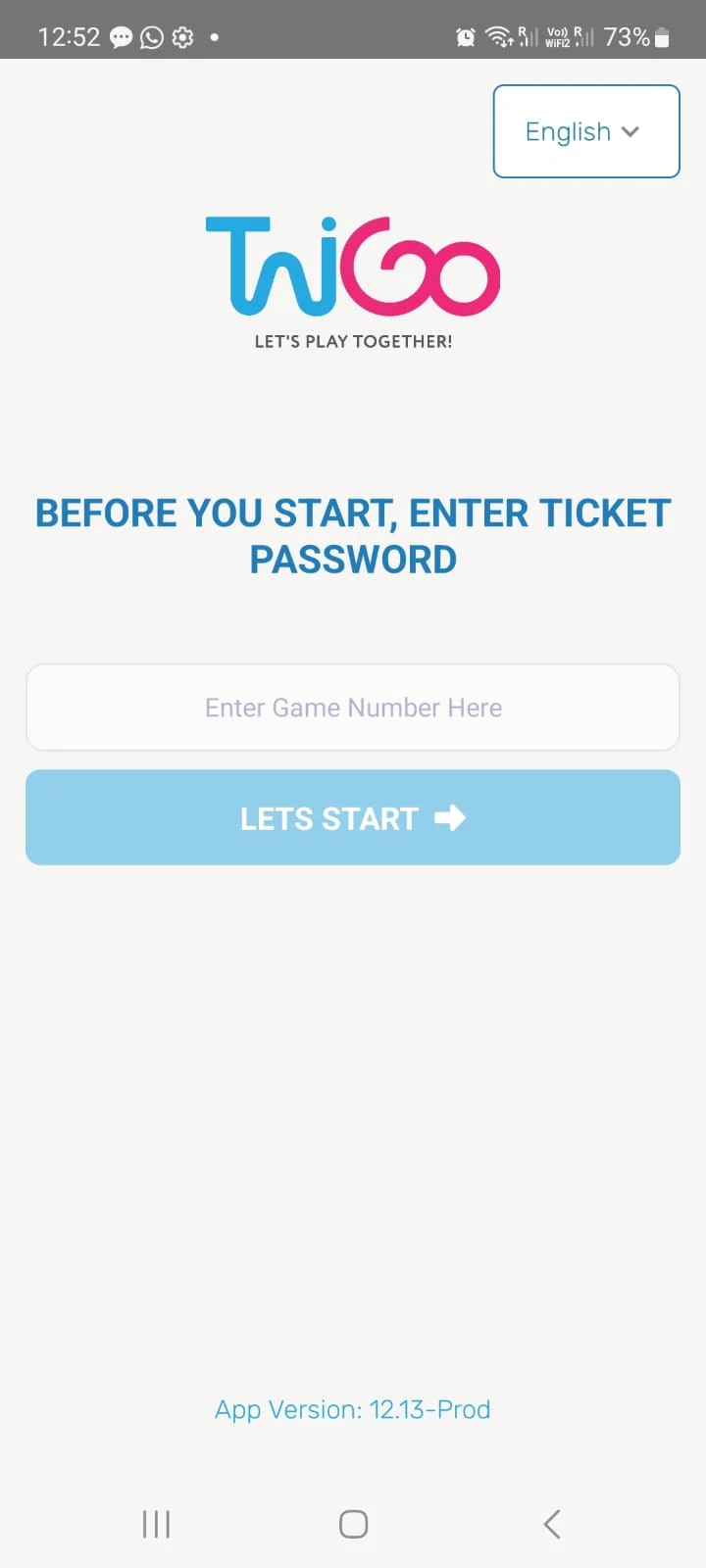 Twigo Game screenshot